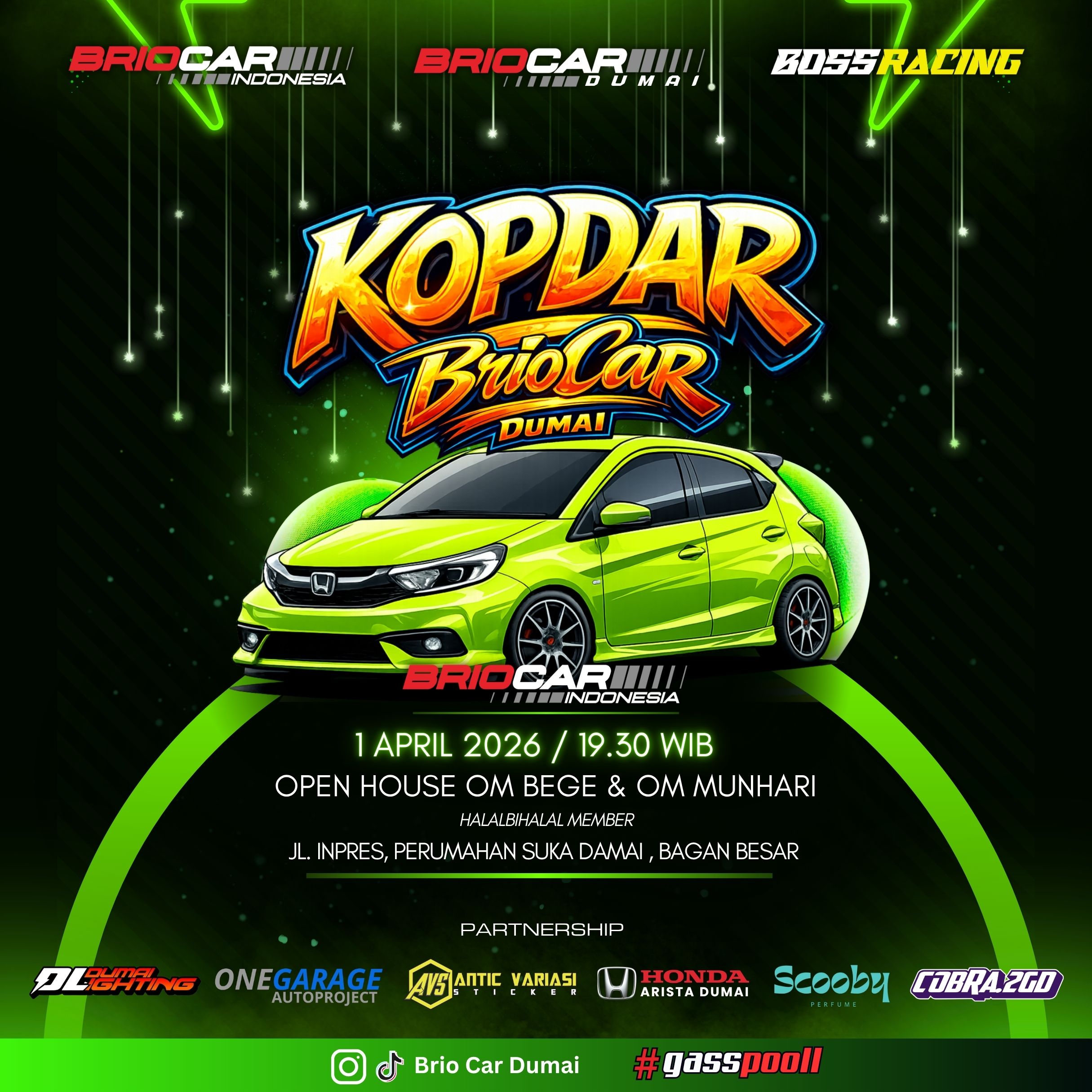 Flyer Kegiatan Brio Car Dumai